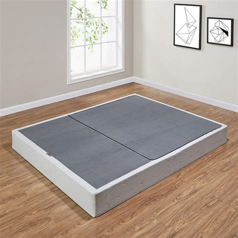 fold out metal box spring|foldable queen box spring walmart.